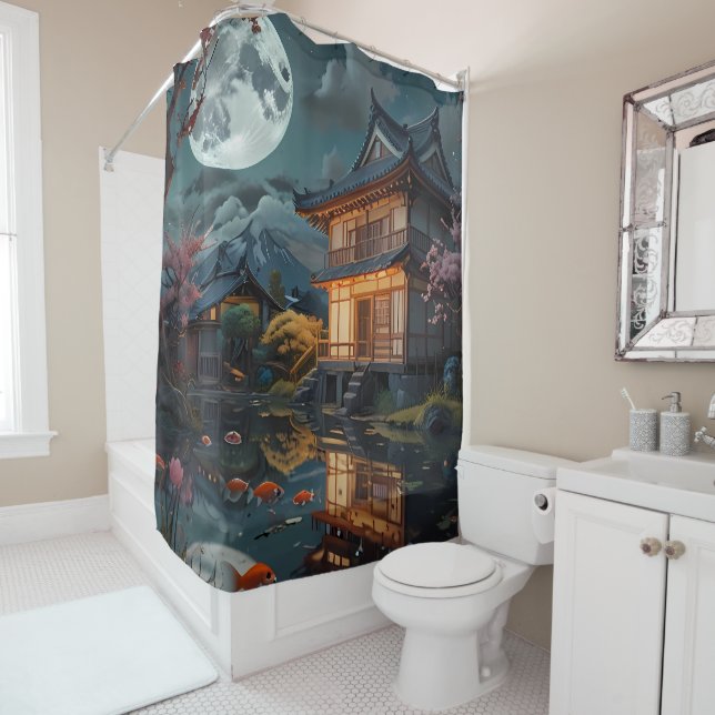Tranquil Reflections: Blossoms bathroom (In Situ)