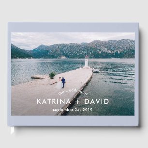 Tranquil Seas   Photo Wedding Guest Book