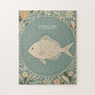 Tranquil Tides Personalised Jigsaw Puzzle