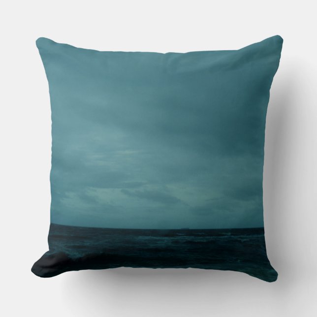 Tranquil Waters Throw Pillow (Front)