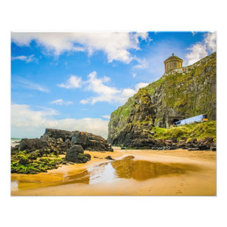 Tranquility and Motion at Downhill Beach Photo Print