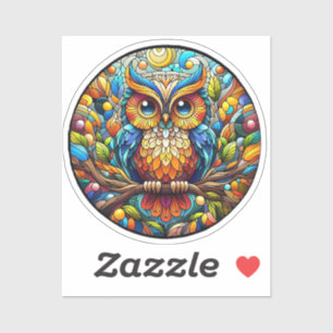 Tranquility in Glass Bench And Flowers On Stained