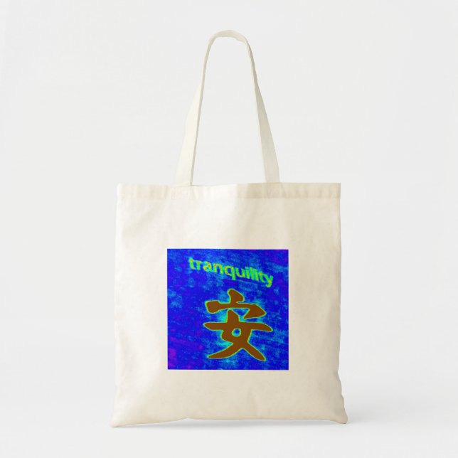 tranquility tote bag (Front)