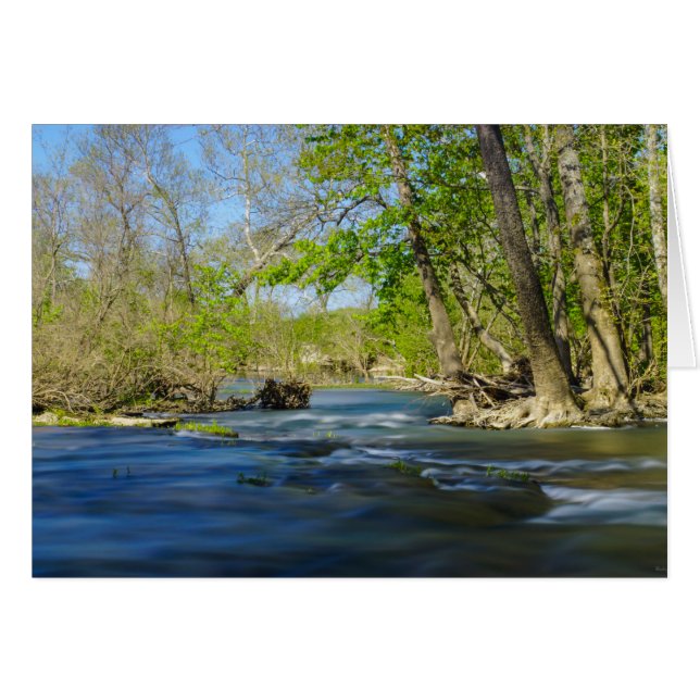 Tranquille Sur La Rivière (Devant Horizontal)