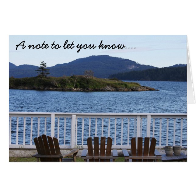 Tranquillité (Devant Horizontal)