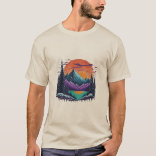 Tranquillité dans Frost - Un T-shirt paysage hiver