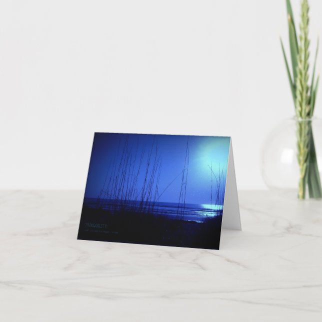 Tranquillity Card (Front)