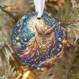 Tranquillity in Glass A Floral Stained Glass Windo Ornament