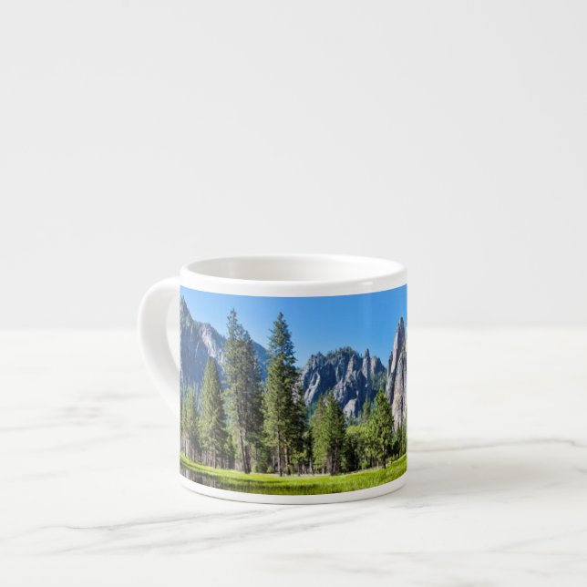 Tranquillity In Yosemite Espresso Cup (Front Left)
