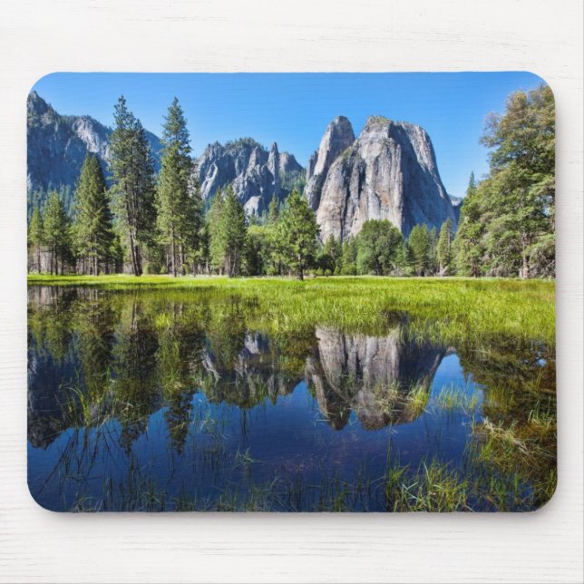Tranquillity In Yosemite Mouse Pad (Front)
