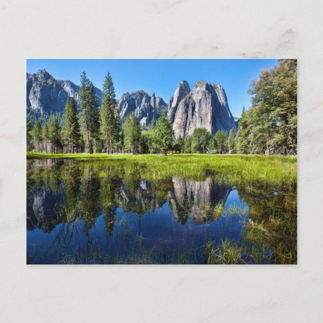 Tranquillity In Yosemite Postcard (Front)