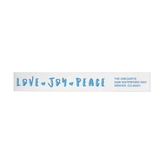 Tranquillity Wrap Around Label (Individual)