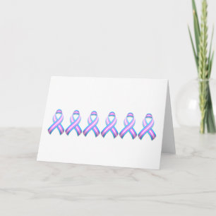 Trans Awareness Ribbon Card
