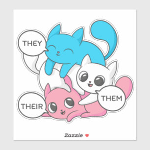 Trans Cats They Them Their Pronouns Transgender II