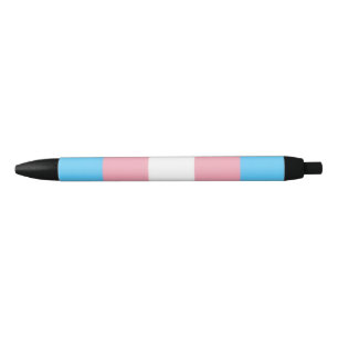 trans flag on pen 