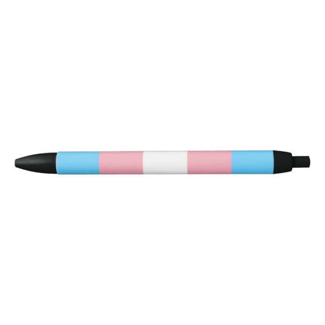 trans flag on pen  (Front)
