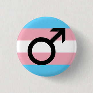 Trans Guy Pride 1 Inch Round Button