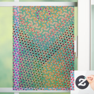 Trans Hat Progress Pride Flag Window Cling