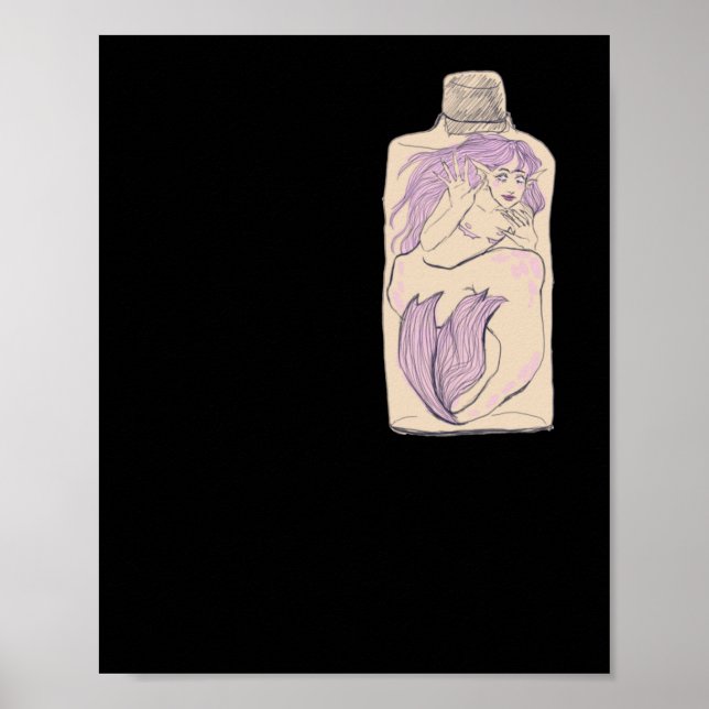 Trans Merman Lgbt  Poster (Front)