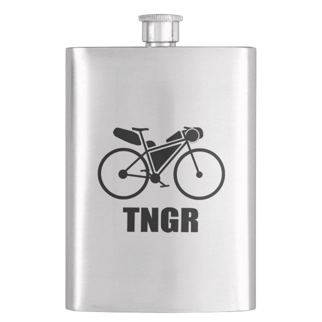 Trans North Georgia Race Bikepacking Hip Flask (Front)