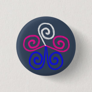 Trans Pride 1 Inch Round Button