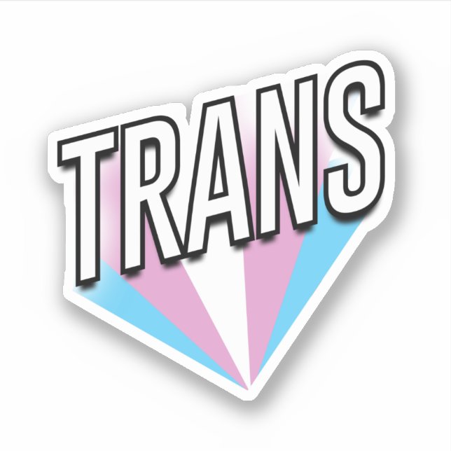 Trans Pride Burst Trans (Front)