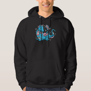 Trans Pride Dragon Hoodie