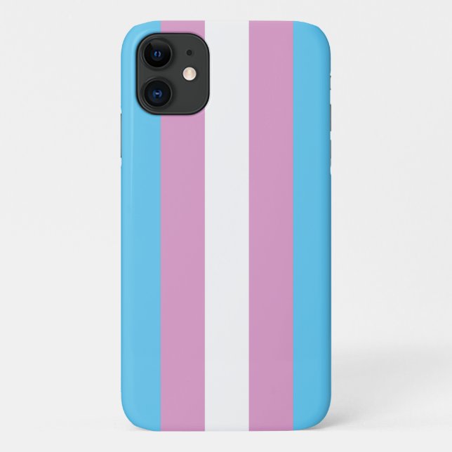 Trans Pride Flag Case-Mate iPhone Case (Back)