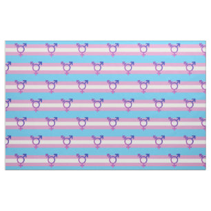 Trans Pride Flag Fabric