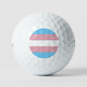 Trans Pride Flag Golf Balls
