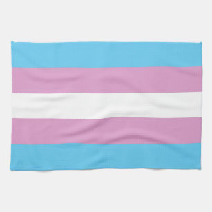 Trans Pride Flag Kitchen Towel