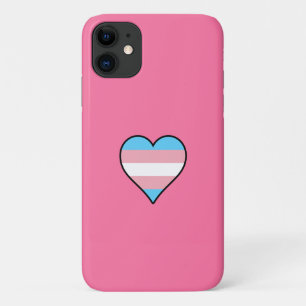 Trans Pride Heart iPhone 11 Case