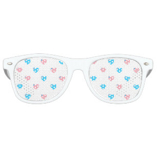 Trans Pride Hearts Sunglasses