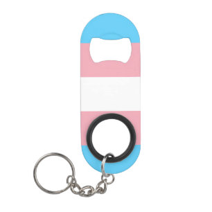 Trans Pride! Keychain Bottle Opener
