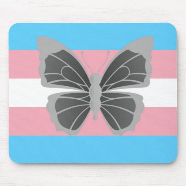 Trans Pride Mouse Pad (Front)