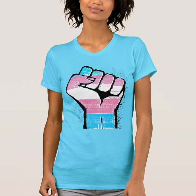 Trans Pride Resistance T-Shirt (Front)