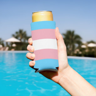 Trans Pride! Seltzer Can Cooler