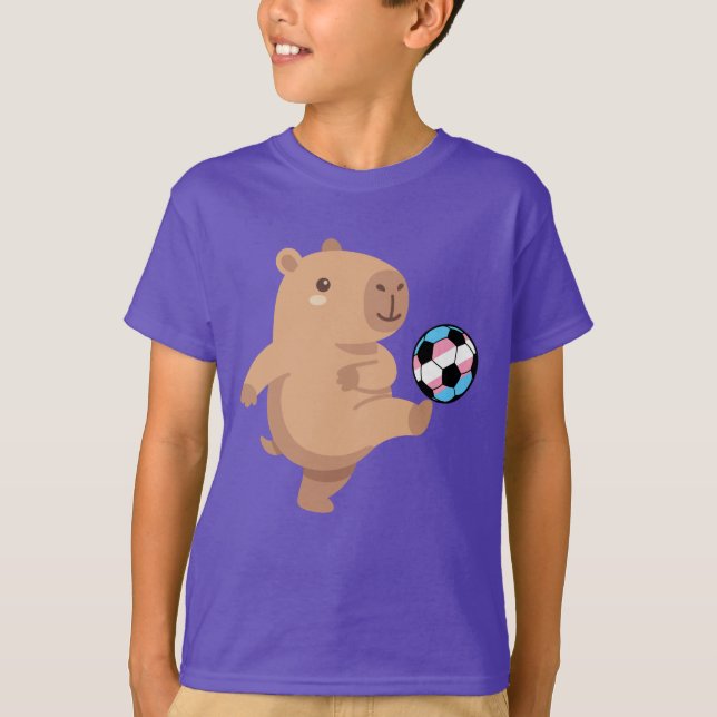trans pride soccer shirt (Front)