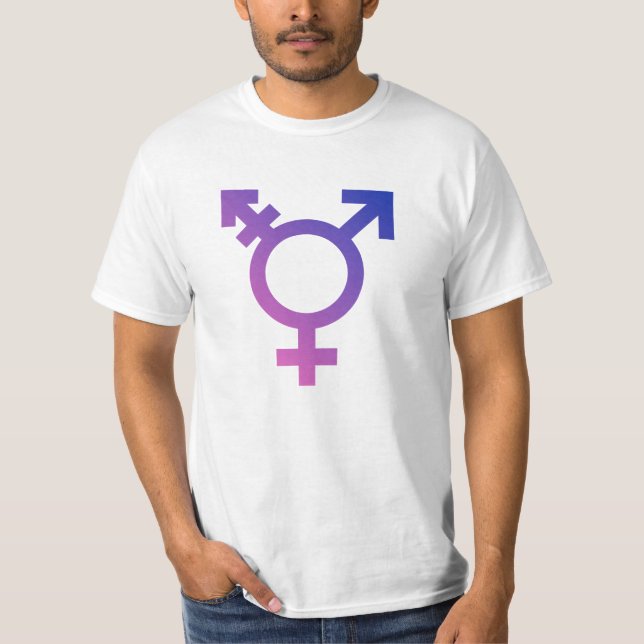 Trans Pride Symbol T-Shirt (Front)