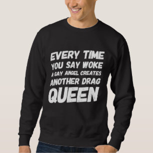 Trans Pride Transgender Support Protect LGBTQ Gay Sweatshirt