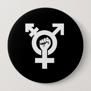 TRANS RESISTANCE SYMBOL - -  -  4 INCH ROUND BUTTON