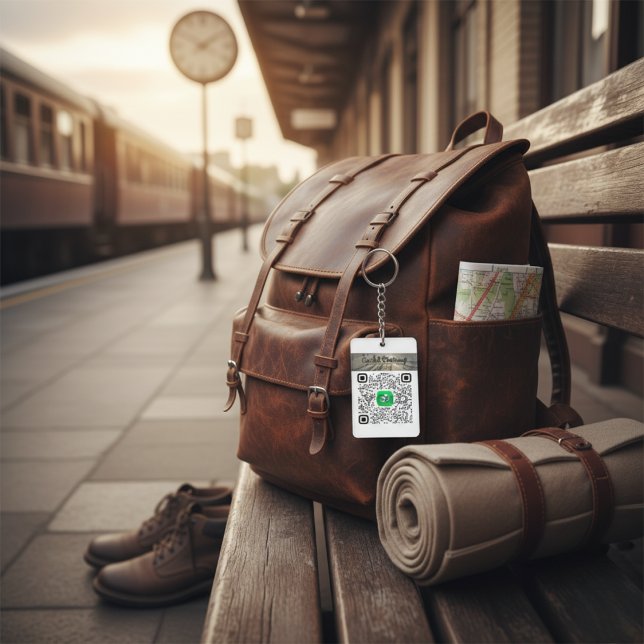 Transactions sans contact simplifiées - Code QR (QR Code Keychain)