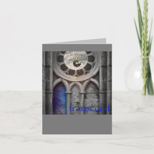 transcend note card