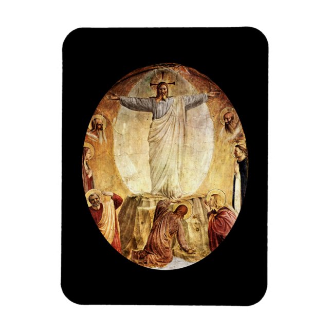Transcendent  Christ Risen from the Tomb Magnet (Vertical)