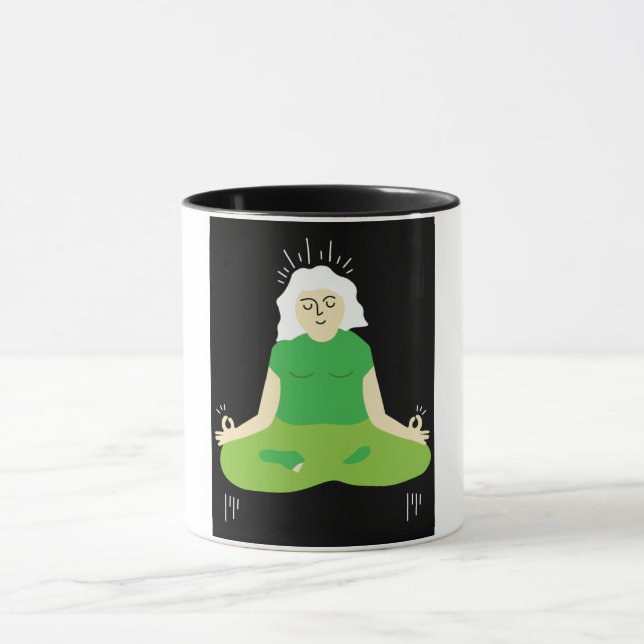 transcendental meditation  mug (Center)