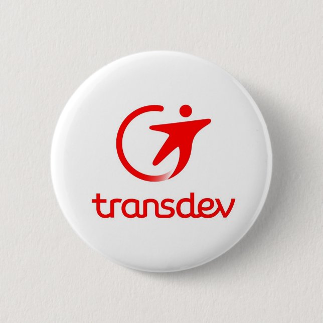 Transdev Badge 2 Inch Round Button (Front)
