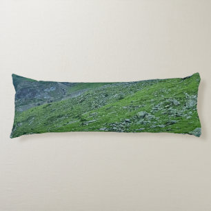 Transfagarasan Alpine Slope – Romania Photography Body Pillow