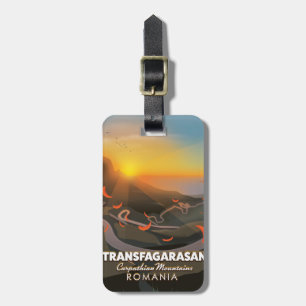 Transfagarasan,Carpathian Mountains, Romania Road Luggage Tag