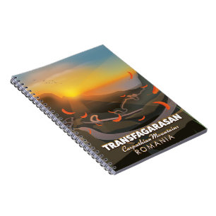 Transfagarasan,Carpathian Mountains, Romania Road Notebook