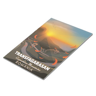Transfagarasan,Carpathian Mountains, Romania Road Notepad